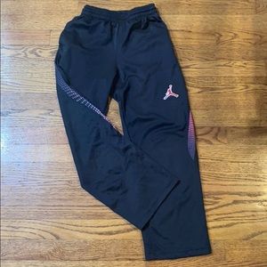 TWO pairs of JORDAN open ankle pants.  EUC
